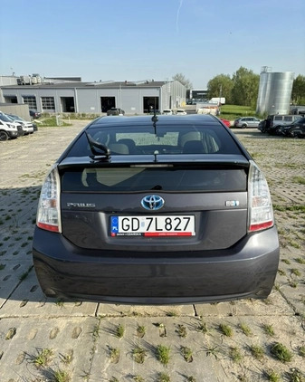 Toyota Prius cena 34000 przebieg: 277500, rok produkcji 2011 z Gdańsk małe 92